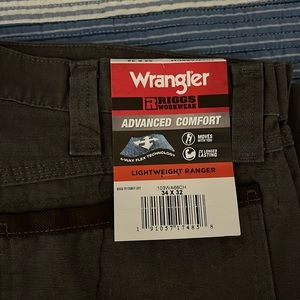 Wranglers RIGGS WORKWEAR pants 34/32 brand new tags attached